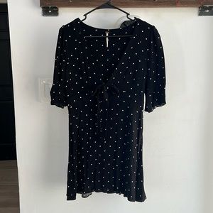 FREE PEOPLE POLKA DOT MINI DRESS